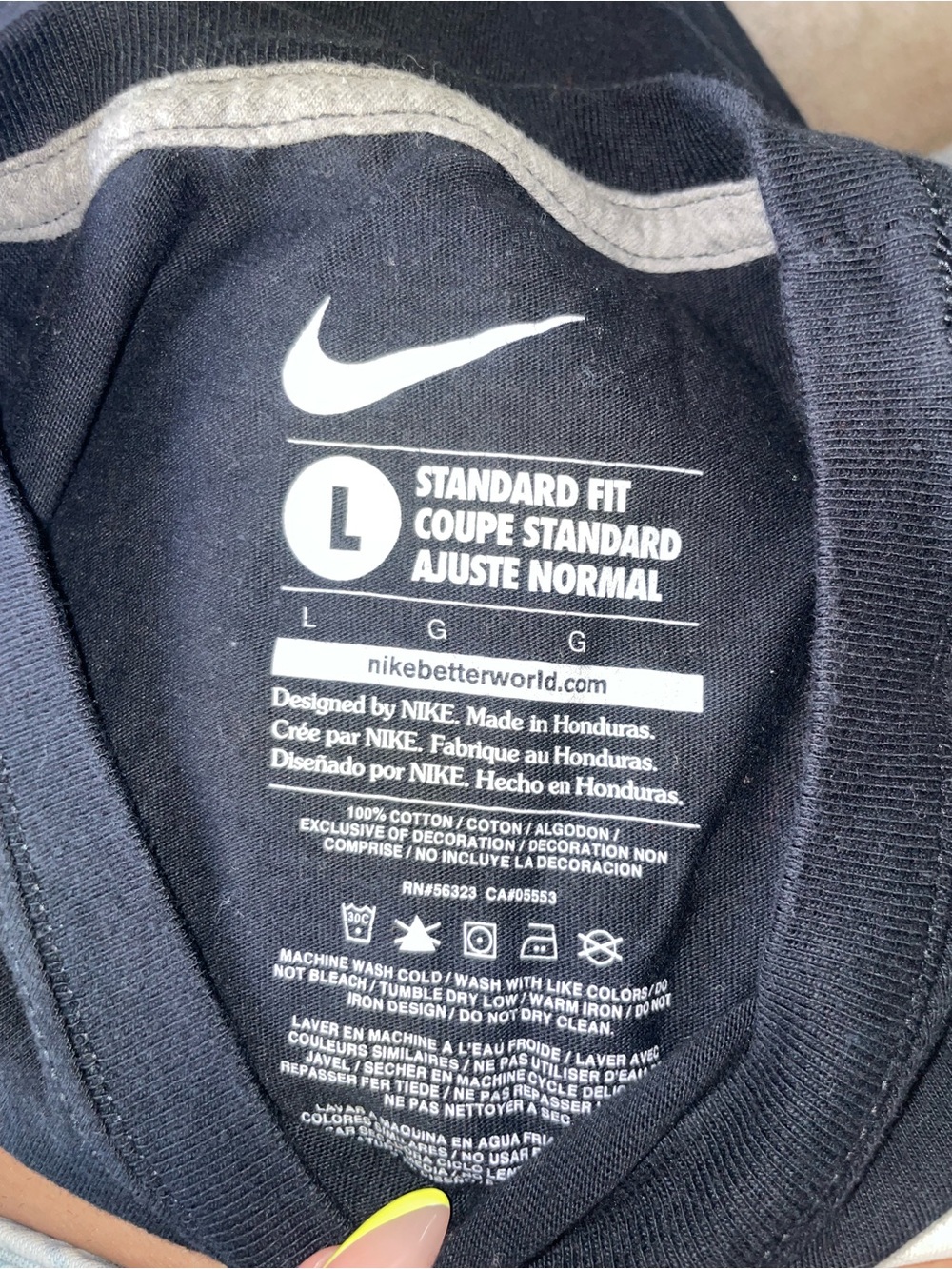 Nike Black Dallas Cowboys Graphic Tee - Picture 4 of 5